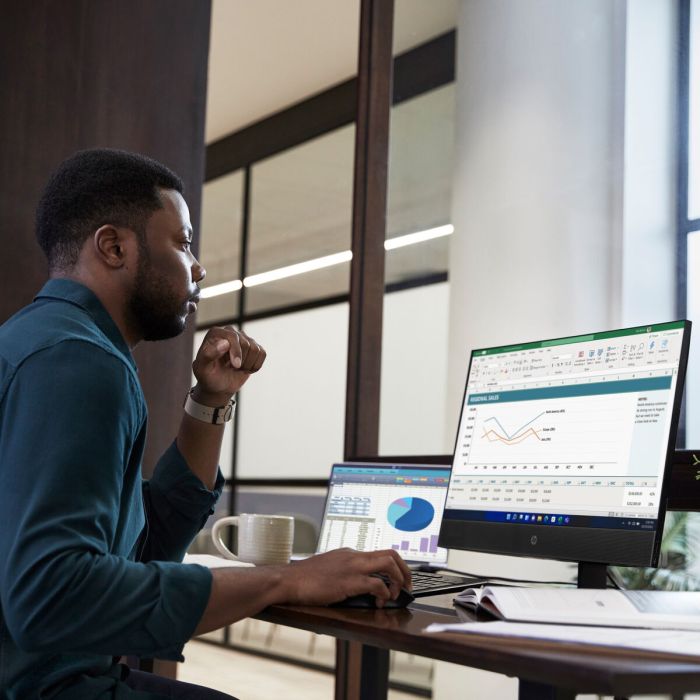 Tout en Un HP A55BJET#ABE Intel Core i5-14500T 16 GB RAM 6 Tout en Un HP A55BJET#ABE Intel Core i5-14500T 16 GB RAM 6