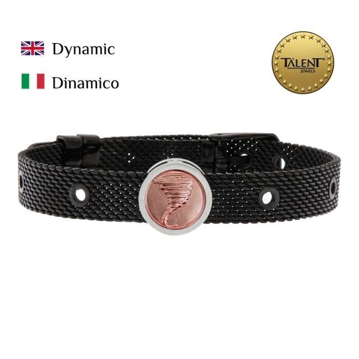 Bracelet Unisexe Dynamic Talent Jewels TJA-5-12-02-2-235 Noir 1 Bracelet Unisexe Dynamic Talent Jewels TJA-5-12-02-2-235 Noir 1