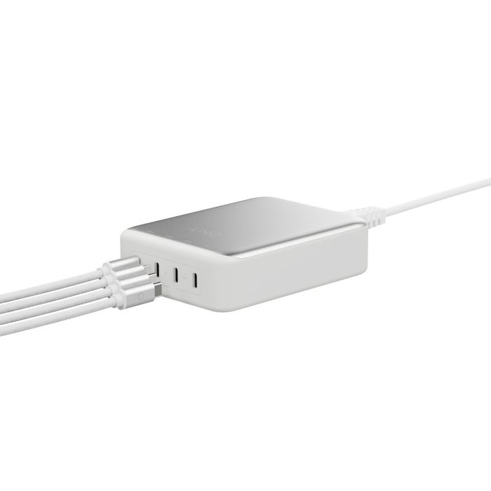 Hub USB Linq Byelements LQDC240 Blanc Gris 26 Hub USB Linq Byelements LQDC240 Blanc Gris 26