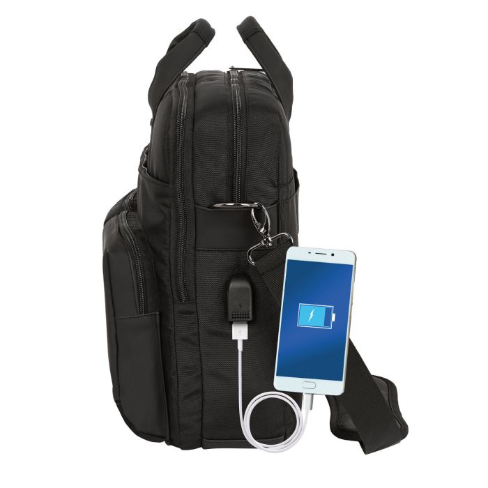 Mallette pour Portable et Tablette Safta Black Noir 41 x 33 x 9 cm 2