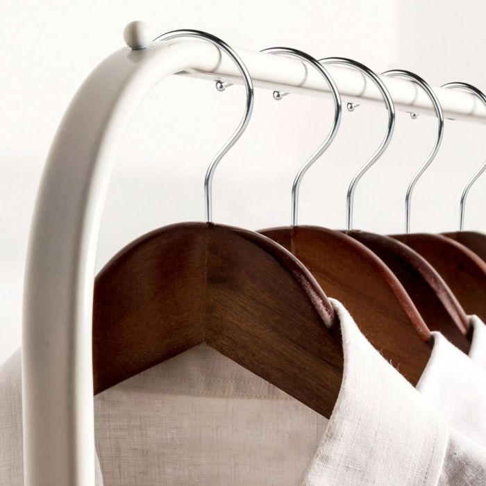 Jeu de porte-manteaux Max Home Marron Bois Acier 44,5 x 23 x 1 cm 10 Pièces (6 Unités) 5