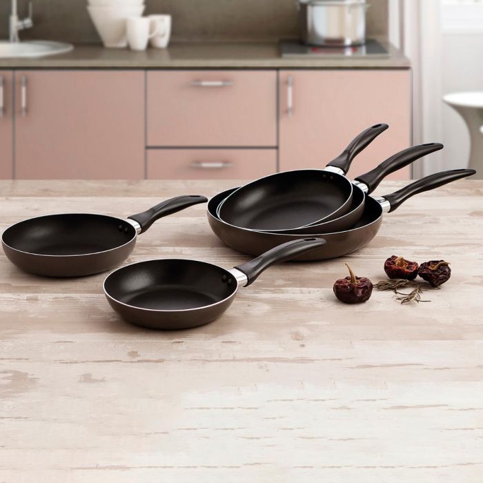 Sartén de Aluminio Estampado Temis Quid 20 cm (6 Unidades) 1 Sartén de Aluminio Estampado Temis Quid 20 cm (6 Unidades) 1