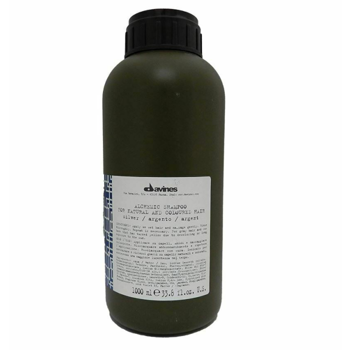 Davines Alchemic Champú Silver Litro 1