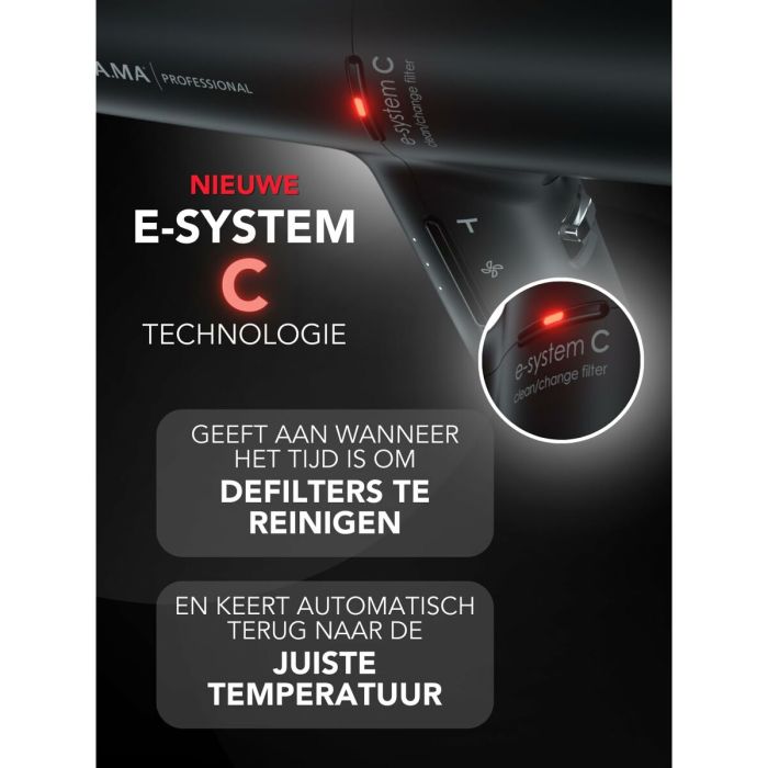 Sèche-cheveux Gama Professional PH6080BK Noir 1600 W