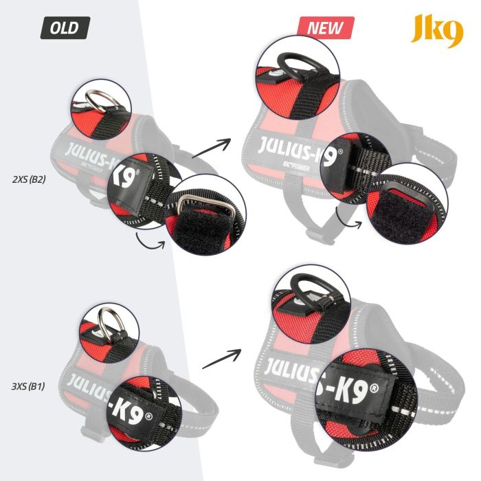 Harnais pour Chien Julius K9 Power Noir 1 Baby 1 (XS) 6 Harnais pour Chien Julius K9 Power Noir 1 Baby 1 (XS) 6