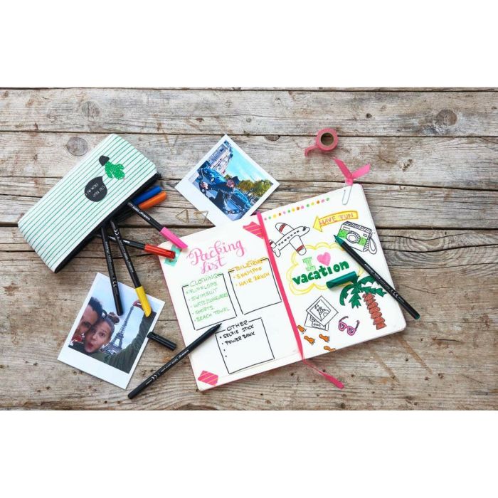 Feutres Edding 1200 Orange clair (5 Unités) 1