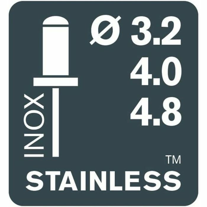 Adaptateur Rapid RP150 5001484 Rivets 6 x 24,5 x 11 cm 3