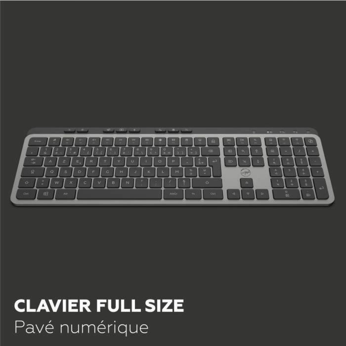 Clavier Mobility Lab KP450W Noir Gris 11