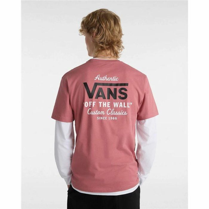 T-shirt à manches courtes homme Vans Holder St Classic Orange 2 T-shirt à manches courtes homme Vans Holder St Classic Orange 2