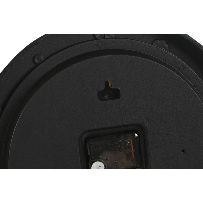 Horloge Murale Home ESPRIT Blanc Beige PVC 30 x 4 x 30 cm (2 Unités) 1