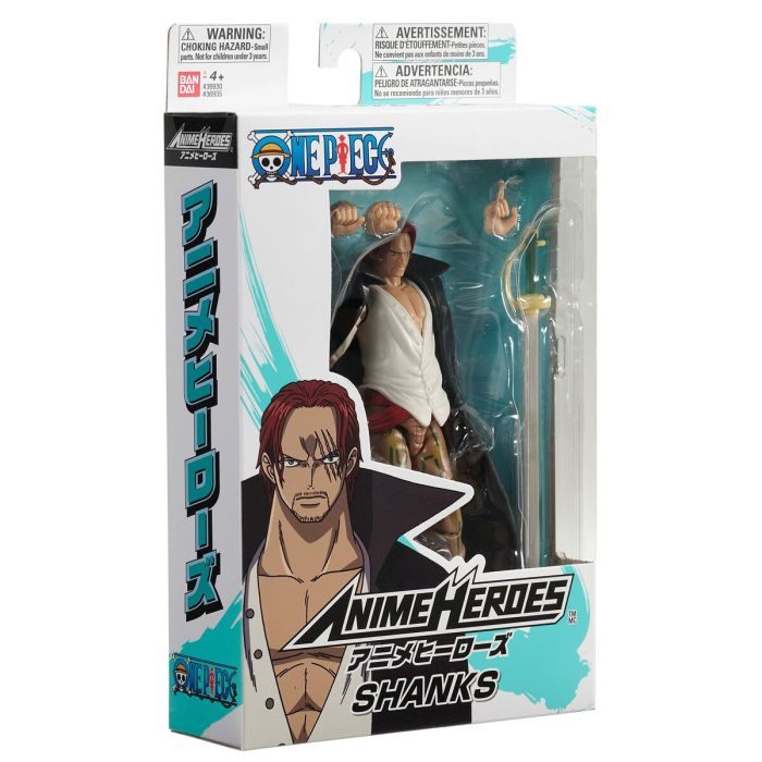 Figurine d’action One Piece Bandai Anime Heroes: Shanks 17 cm 4