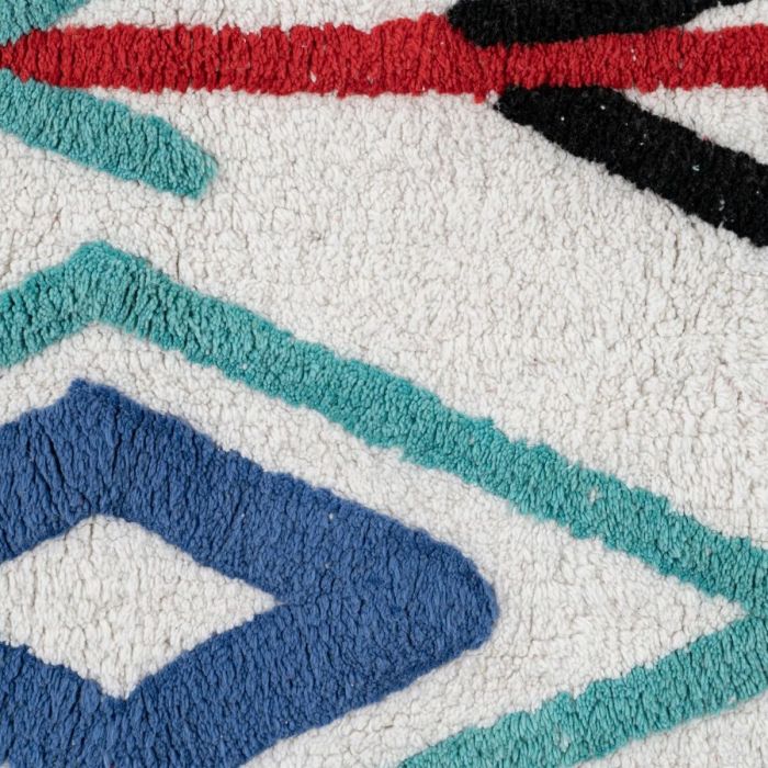 Tapis pour enfant 100 % coton 135 x 100 cm 135 x 100 x 1 cm 2