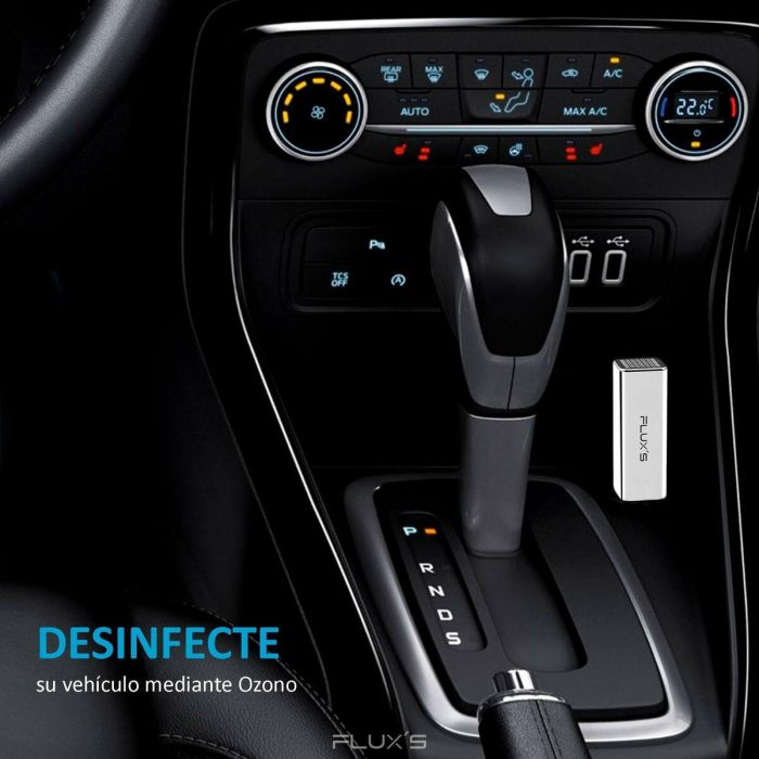 Générateur d'ozone Flux's 00121 Argenté Voiture 2