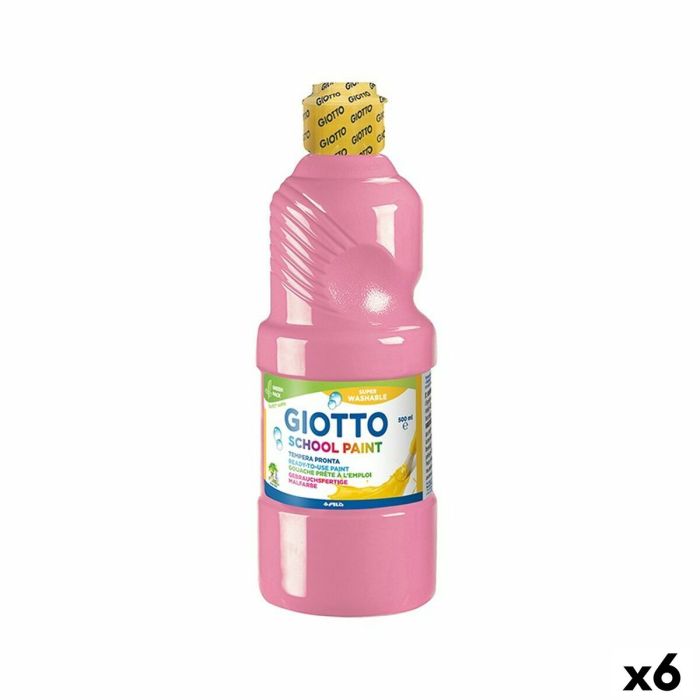 Gouache Giotto Rose 500 ml (6 Unités)
