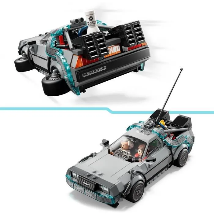 LEGO Speed Champions 77256 La Machine à Remonter le Temps de Retour vers le Futur - Jouet de Construction avec 2 Minifigurines LEGO Speed Champions 77256 La Machine à Remonter le Temps de Retour vers le Futur - Jouet de Construction avec 2 Minifigurines