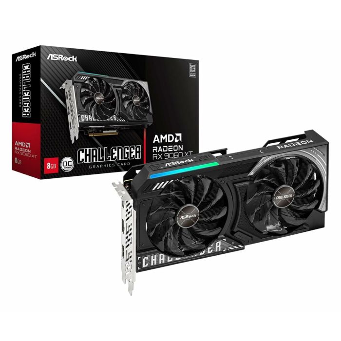 Carte Graphique ASRock RX9060XT CL 8GO 8 GB GDDR6 RADEON RX 9060 XT 11 Carte Graphique ASRock RX9060XT CL 8GO 8 GB GDDR6 RADEON RX 9060 XT 11