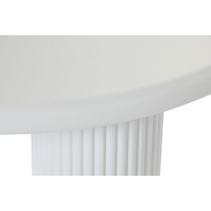 Table d'appoint Home ESPRIT Blanc 75 x 75 x 40 cm 3