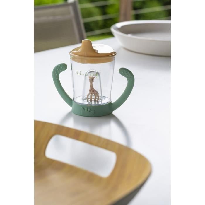 Tasse anti-fuite VULLI - A partir de 6 mois - Sophie la Girafe - Vert - 180 ml 4 Tasse anti-fuite VULLI - A partir de 6 mois - Sophie la Girafe - Vert - 180 ml 4