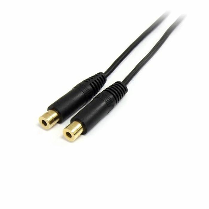 Câble Audio Jack (3,5 mm) Coupleur Startech MUY1MFF Noir 0,15 m 2