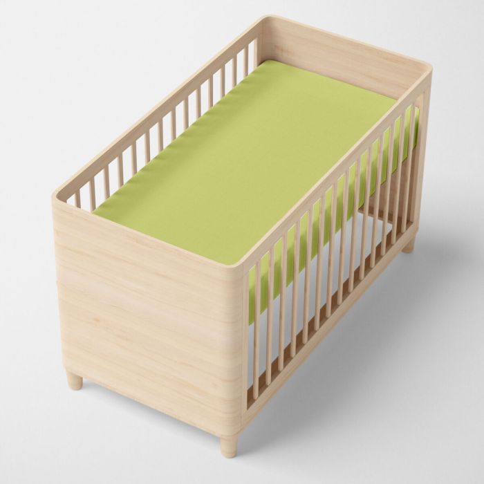 Drap housse HappyFriday BASIC KIDS Vert 70 x 140 x 14 cm 3 Drap housse HappyFriday BASIC KIDS Vert 70 x 140 x 14 cm 3