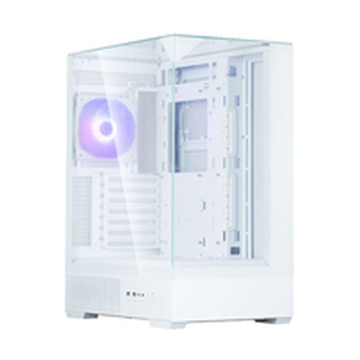 Boîtier ATX semi-tour Zalman P40 PRISM WHITE Blanc 25