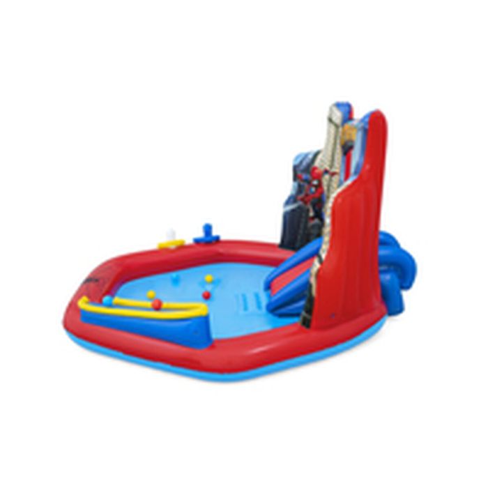 Bestway Piscine Gonflable Aire de Jeux Spiderman 211x206x127 cm +2 Ans Jardin 98793 15