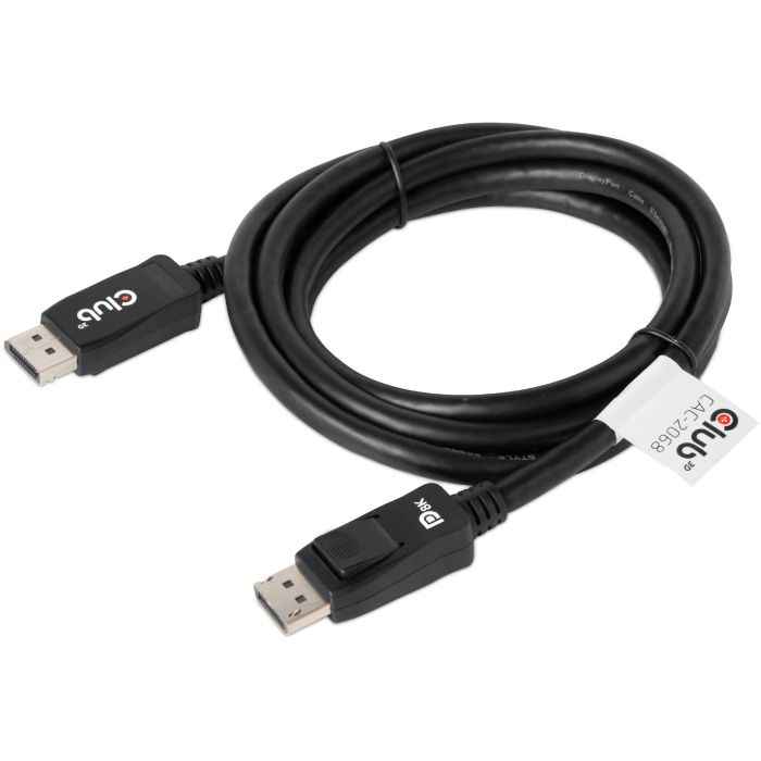 Club3D DisplayPort-Kabel 1.4 HBR3 32.4Gb/s 2m 8K60Hz St/St Polybeutel 2 Club3D DisplayPort-Kabel 1.4 HBR3 32.4Gb/s 2m 8K60Hz St/St Polybeutel 2