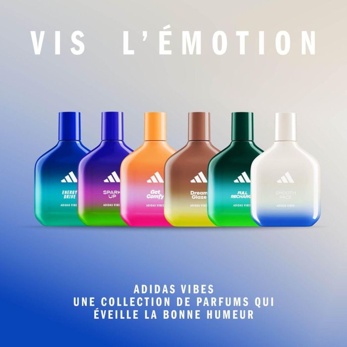 Parfum Unisexe Adidas VIBES SMOOTH PACE EDP 100 ml 1