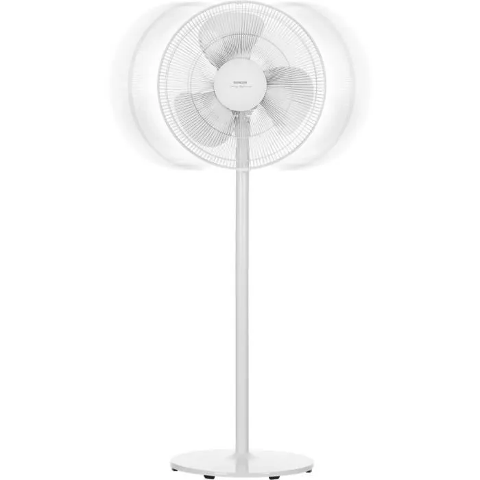 Sencor SFN 4060WH Ventilateur sur pied oscillant, diamètre 40 cm, hauteur réglable 96-130 cm, 3 vitesses, 50 W, blanc Sencor SFN 4060WH Ventilateur sur pied oscillant, diamètre 40 cm, hauteur réglable 96-130 cm, 3 vitesses, 50 W, blanc