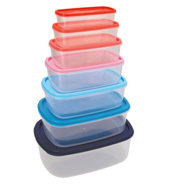 Ensemble de Boîtes à Lunch Quid Habitat (7 pcs) Plastique 2