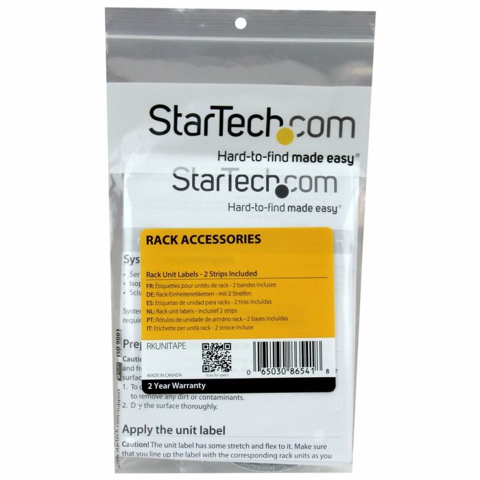 Armoire Murale Rack Startech RKUNITAPE 1 Armoire Murale Rack Startech RKUNITAPE 1