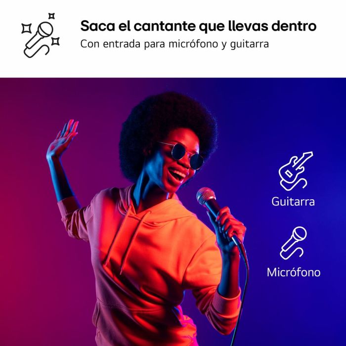 Haut-parleurs bluetooth LG XL9T.DEUSLLK Noir 2 Haut-parleurs bluetooth LG XL9T.DEUSLLK Noir 2