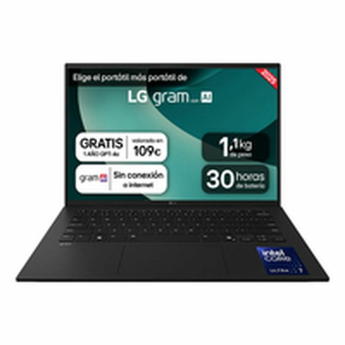 Ordinateur Portable LG 14ZD90T-G.AX78B 14" intel core ultra 7 255H 16 GB RAM 1 TB SSD Espagnol Qwerty 23