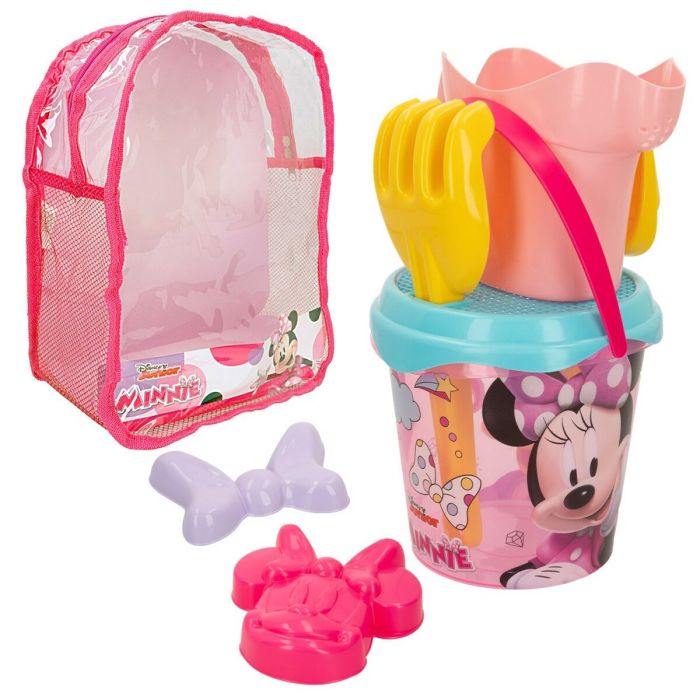 Set de jouets de plage Minnie Mouse 18 x 16 x 18 cm (12 Unités) 6