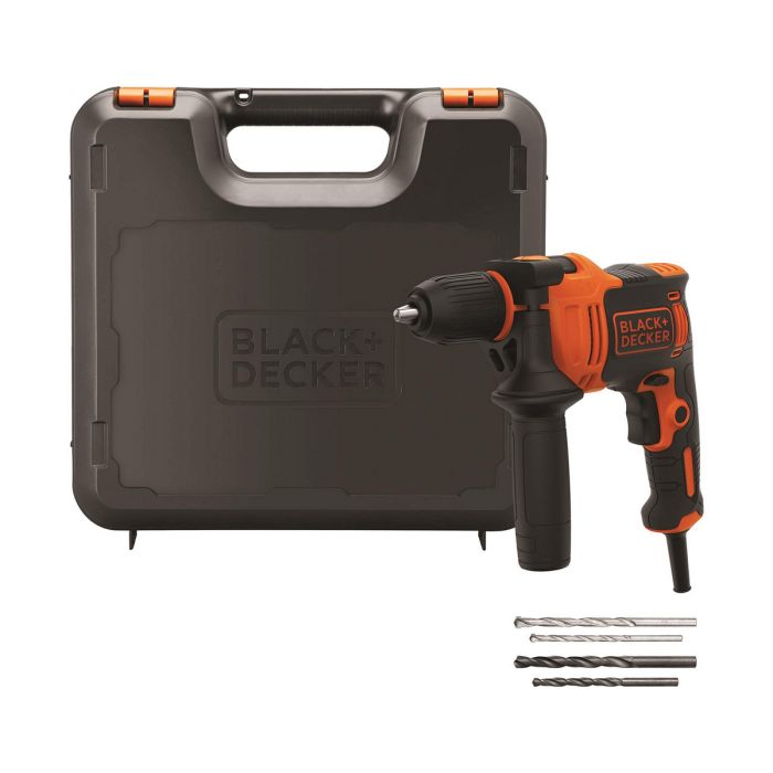 Set de forage et accessoires Black & Decker BEH710K-QS 230 V 710 W 8 Set de forage et accessoires Black & Decker BEH710K-QS 230 V 710 W 8