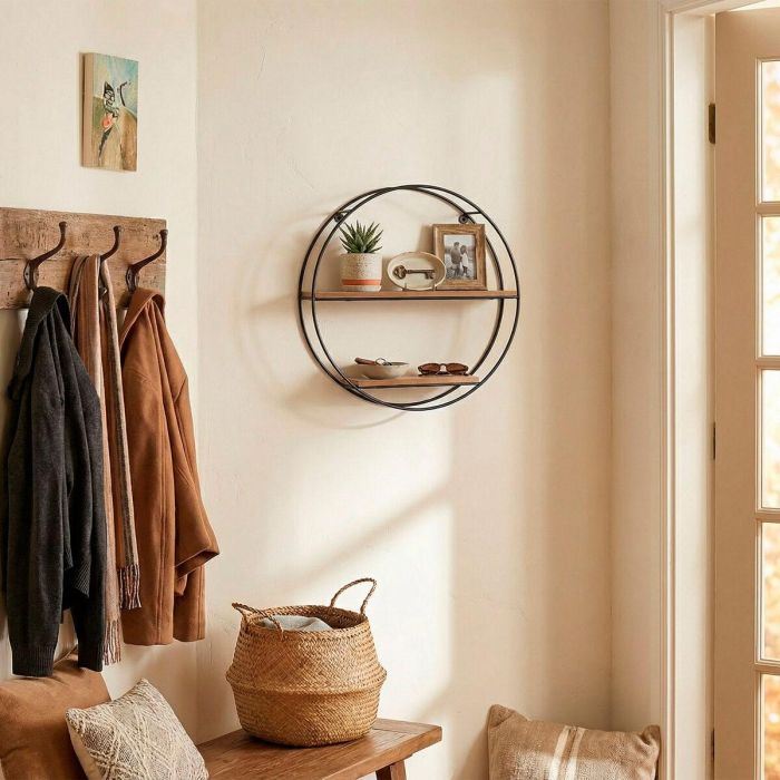 Étagère Max Home Fer Bois MDF 40 x 40 x 10 cm (6 Unités) 1