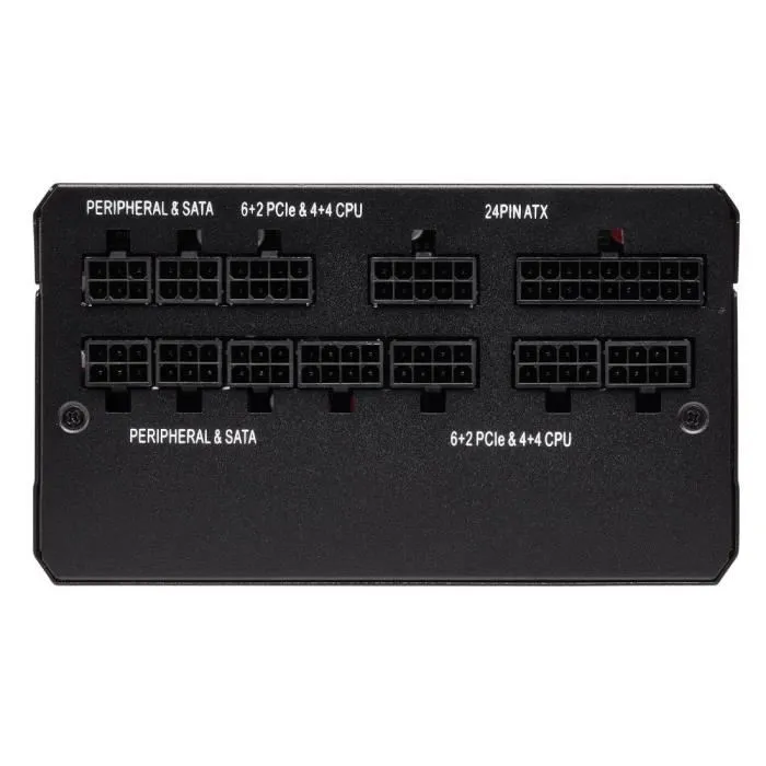 Corsair Alimentation PC Modulaire RM850x Shift 850W ATX 3.1 PCIe 5.1 avec câble 12V-2x6 natif, certification Cybenetics Gold, ventilateur silencieux 140mm - Garantie 10 ans