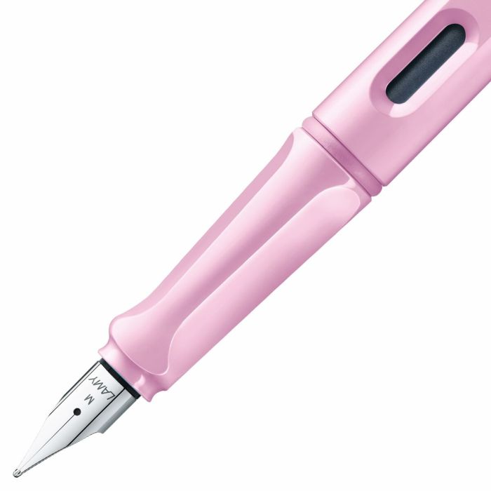 Stylo Calligraphique Lamy Safari M Rose clair 2