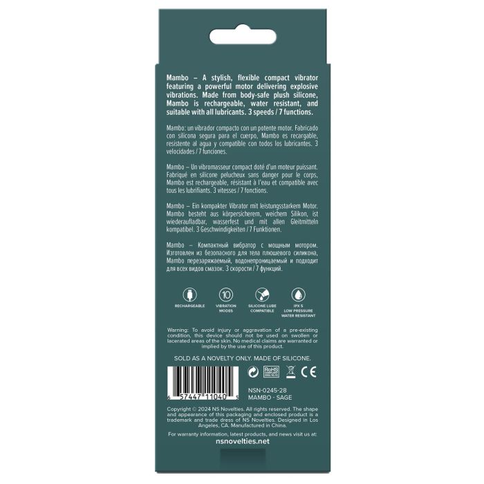 Vibromasseur à boules NS Novelties Lust-n-Dreams Vert 2 Vibromasseur à boules NS Novelties Lust-n-Dreams Vert 2