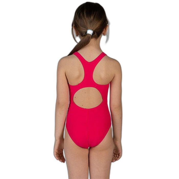 Maillot de Bain Fille Aquarapid Fizzy Rouge carmin 2