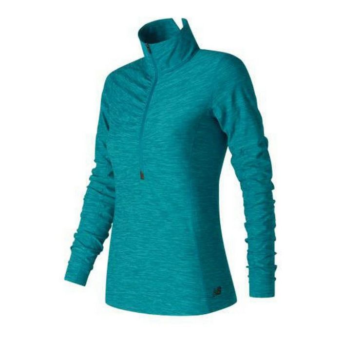Tee-shirt Manches Longues Femme New Balance WT71102 Vert (XS) 0 Tee-shirt Manches Longues Femme New Balance WT71102 Vert (XS) 0