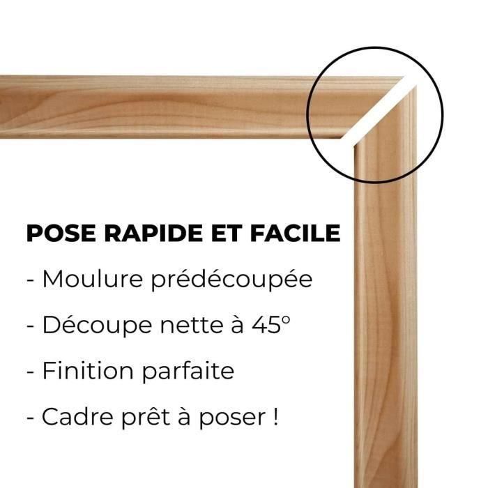 Encadrement Mouluré - NORDLINGER PRO - 20 x 60 cm - 42 x 14 mm - FSC 100% 3 Encadrement Mouluré - NORDLINGER PRO - 20 x 60 cm - 42 x 14 mm - FSC 100% 3