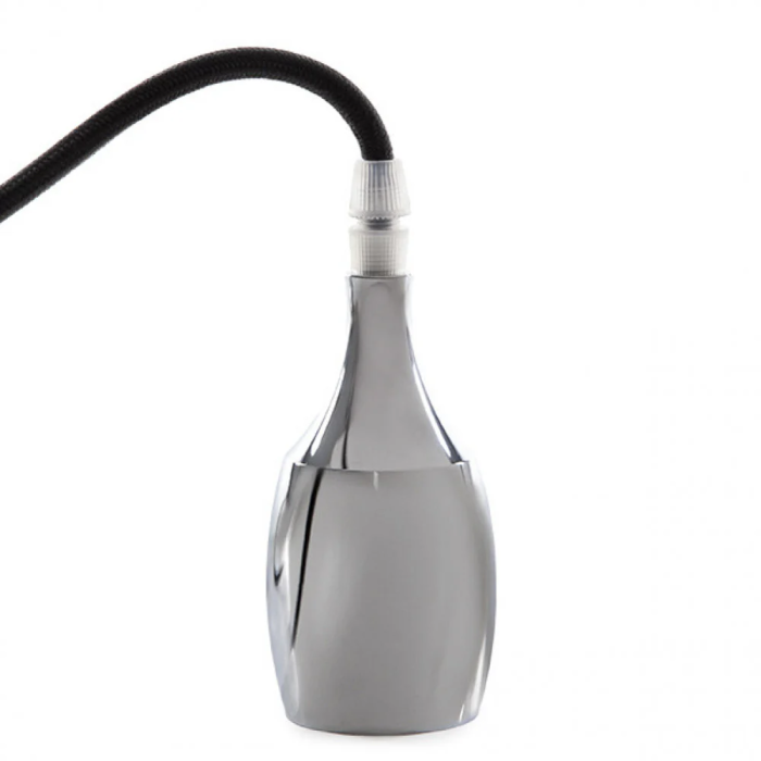 Suspension E27 avec câble textile 1000mm et rosace - SC-MPL016 1