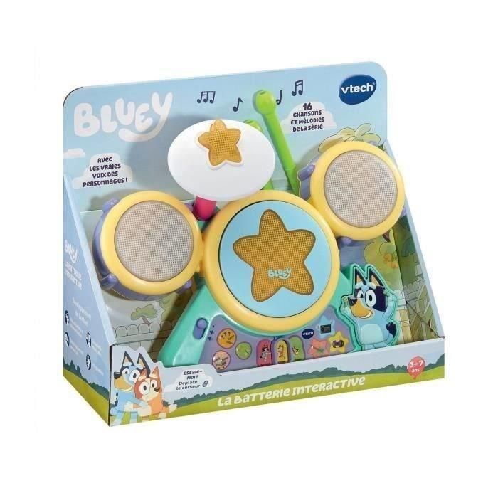 VTECH - BLUEY - LA BATTERIE INTERACTIVE - Multicolore 4 VTECH - BLUEY - LA BATTERIE INTERACTIVE - Multicolore 4