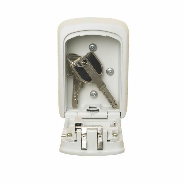 Coffre-fort Master Lock 5401EURDCRM Clés Blanc Gris Métal Aluminium 8 x 3 x 12 cm 4