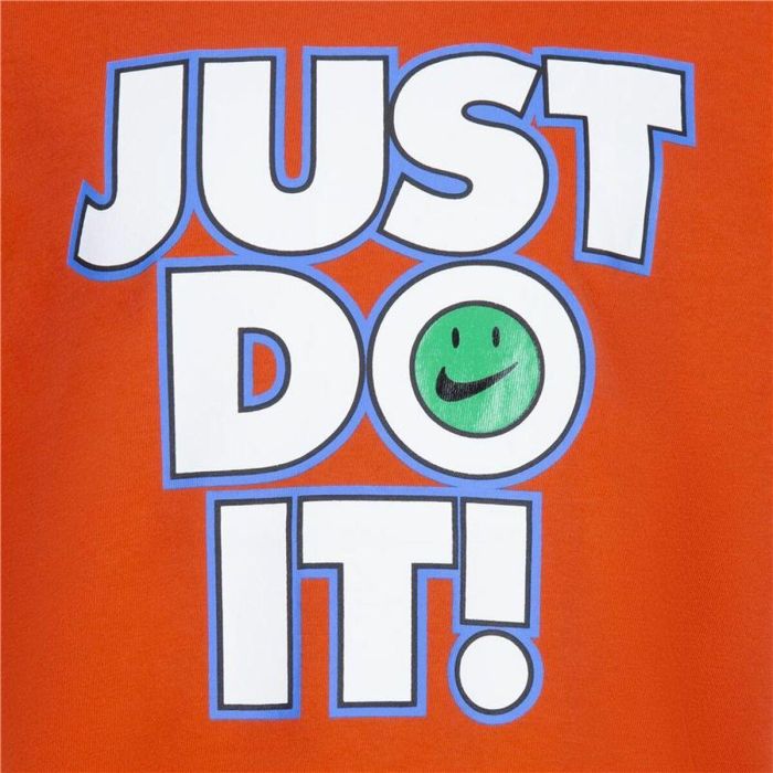 T-shirt à manches courtes enfant Nike Smiley Just do it Ss Orange 2 T-shirt à manches courtes enfant Nike Smiley Just do it Ss Orange 2