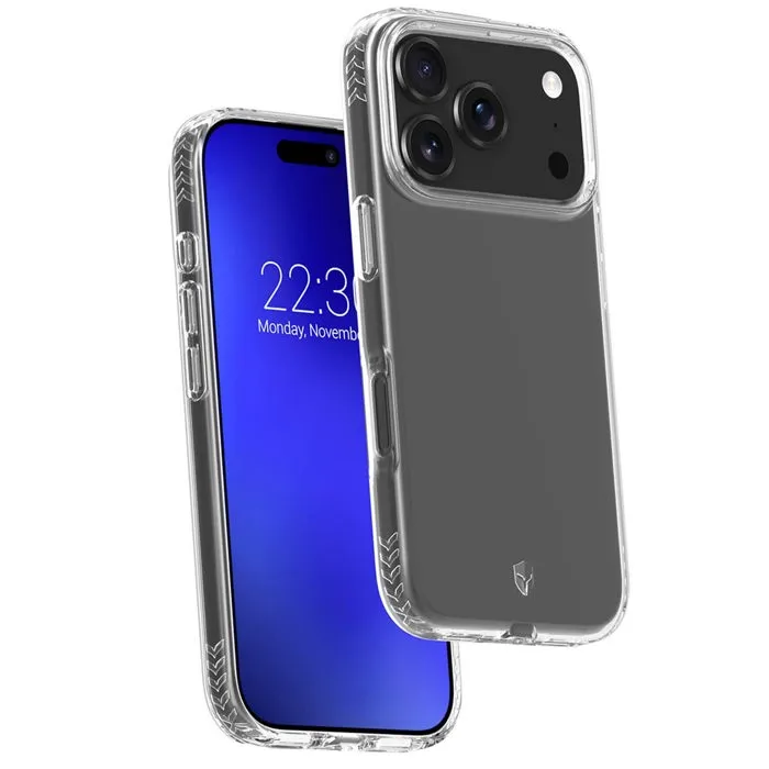 Force Case Coque FC Pulse transparente premium pour iPhone 17 Pro - Compatible MagSafe - Protection élégante et fiable Force Case Coque FC Pulse transparente premium pour iPhone 17 Pro - Compatible MagSafe - Protection élégante et fiable