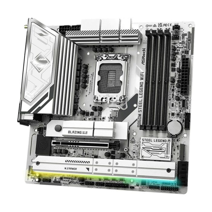 Carte Mère ASRock B860M Steel Legend WiFi Intel B860 LGA 1851 2 Carte Mère ASRock B860M Steel Legend WiFi Intel B860 LGA 1851 2