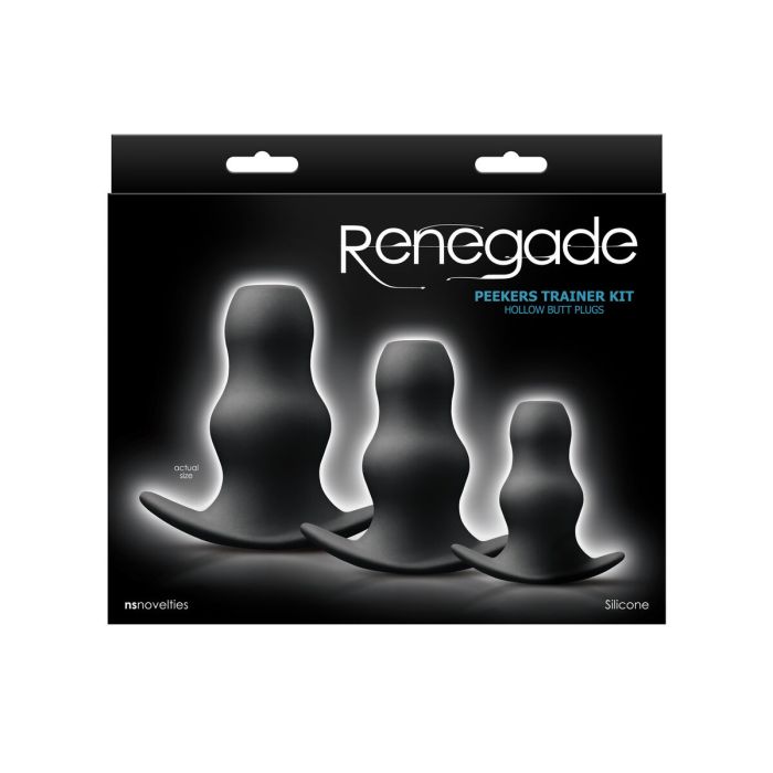 Plug Anal NS Novelties Renegade Noir (8,3 cm) (8,9 cm) (6,4 cm) 3