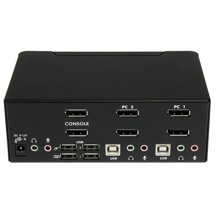 Commutateur KVM avec 2 Ports Startech SV231DPDDUA Noir 3